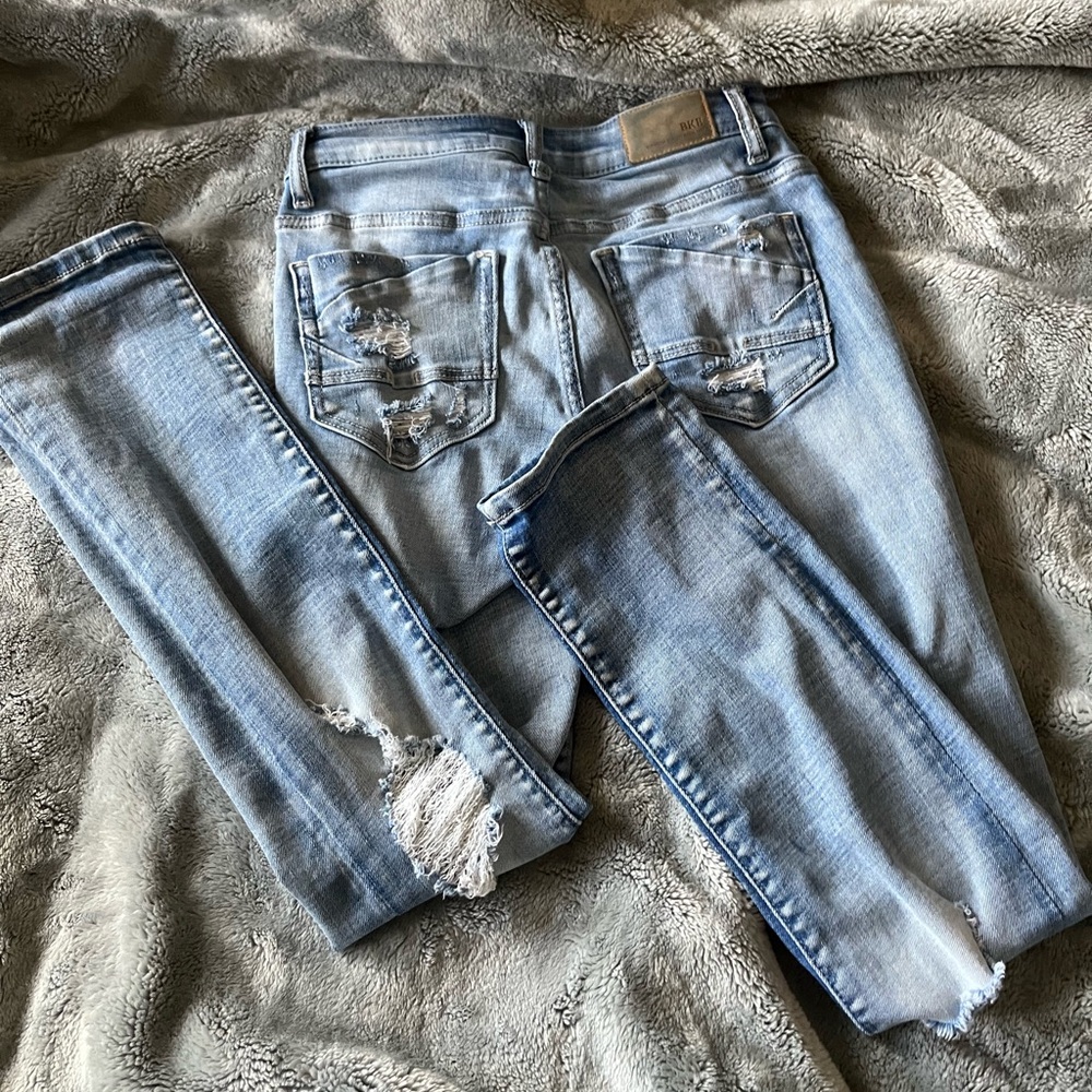 Women’s BKE STELLA Slim Fit Mid Rise Ankle Slim Fit Size 24